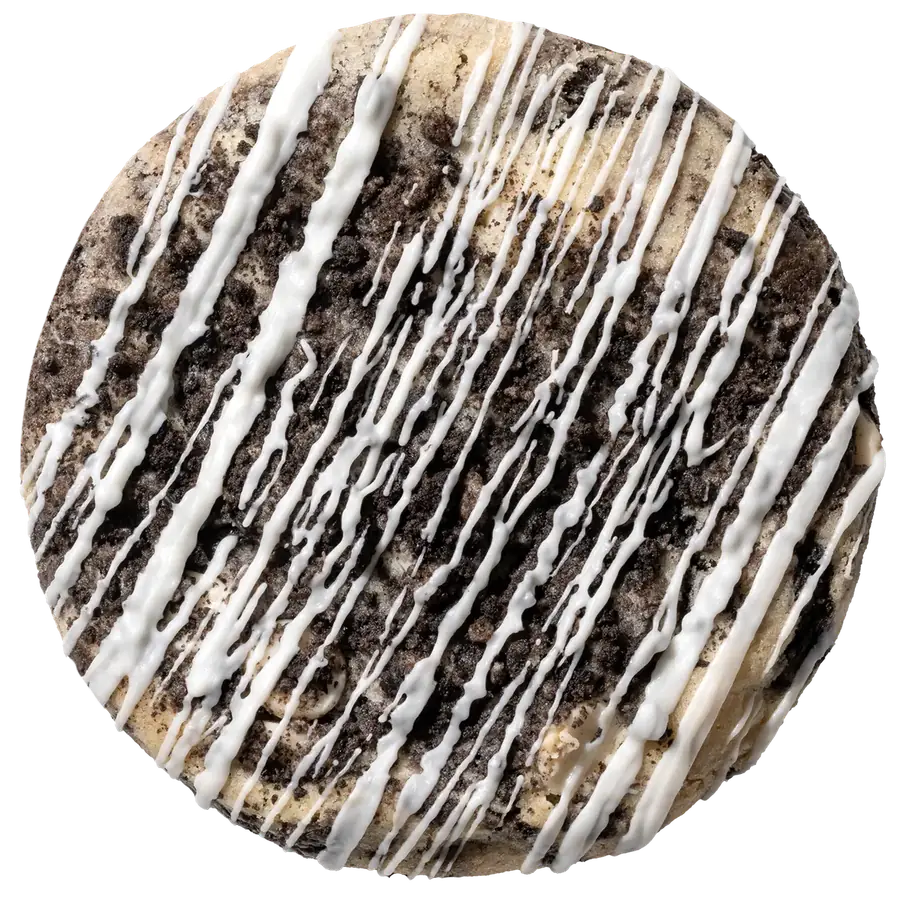 Cookies & Cream White Chip Cookie, Crumbl Cookies flavor