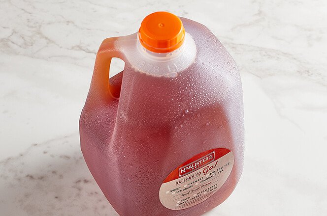 Mcalisters Menu  Gallon Peach Mango Tea