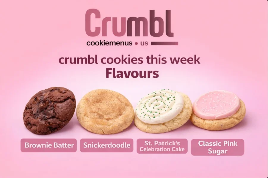 Crumbl Cookie Menu of the Week