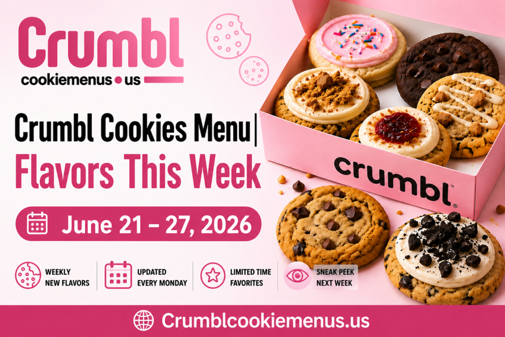 Crumbl Cookie Flavors This Week