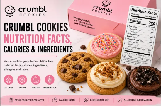 Crumbl Cookie Nutrition Facts and Allergens