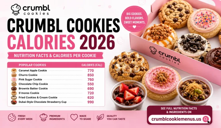 Crumbl Cookies calories (2)