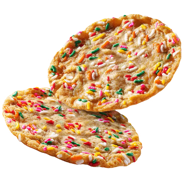 Cake Batter Cookie Thins