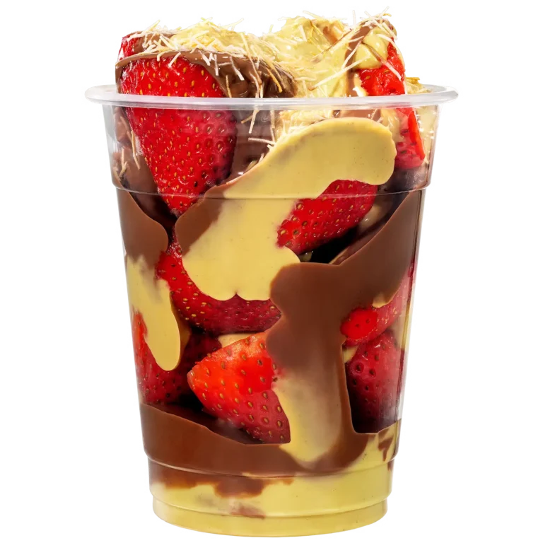 Dubai Style Chocolate Strawberry Cup