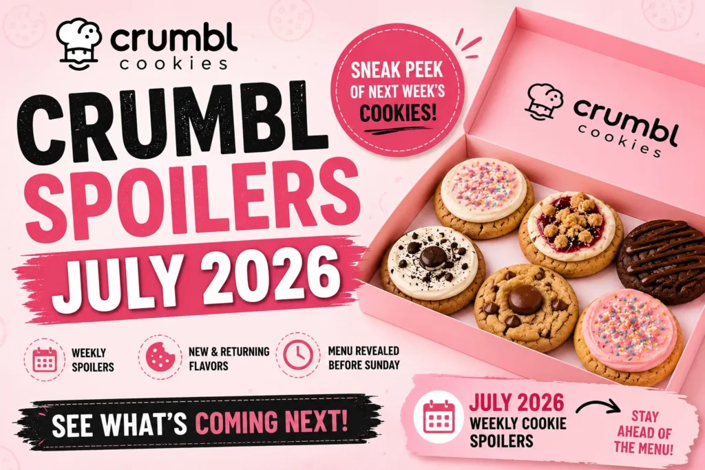 Crumbl Spoilers July 2026