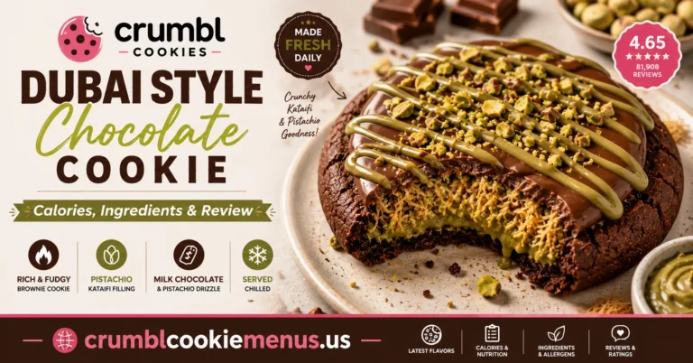Dubai Style Chocolate Cookie