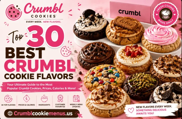 Top 30 Best Crumbl Cookie Flavors